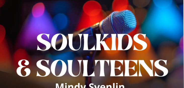 Reklam om en konsert i Sion i Vasa 4.5 kl 19 med Soulkids och Soulteens, gratis inträde
