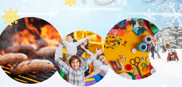 En reklambild om Vinterskoj som är en dag för barn 7-12år i Yttermark den 7 mars.