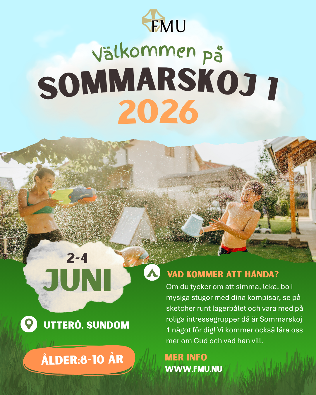 En bild om Sommarskoj 1 läger. Mer info finns i artikeln.