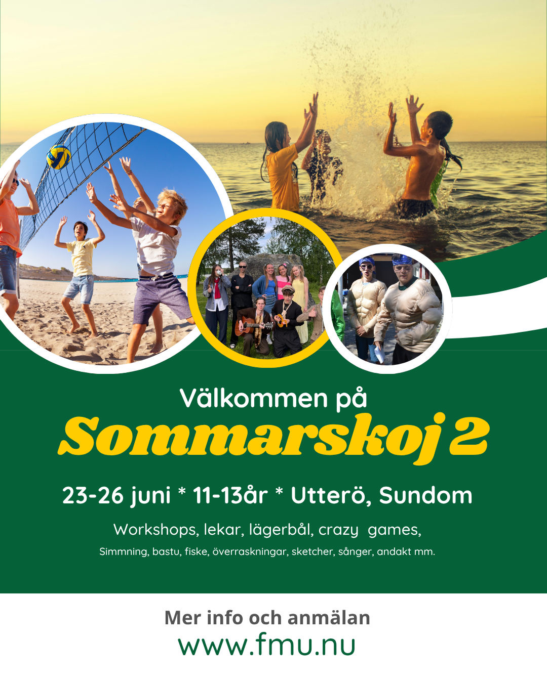 En reklam bild om Sommarskoj 2